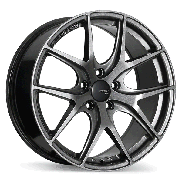 FAST FC04 TITANIUM WHEELS | 18X8 | 5X114.3 | OFFSET: 40MM | CB: 72.6MM