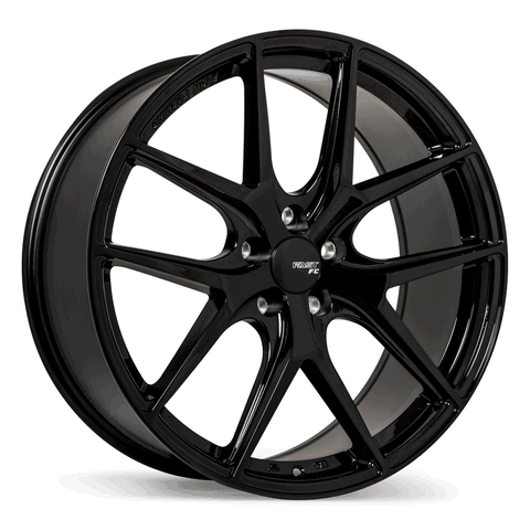 FAST FC04 METALLIC BLACK WHEELS | 17X8 | 5X105 | OFFSET: 45MM | CB: 72.6MM