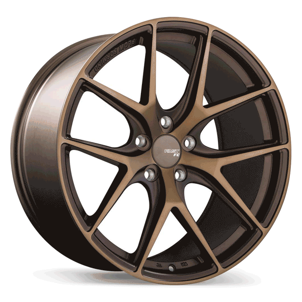 FAST FC04 MATTE BRONZE WHEELS | 18X9 | 5X114.3 | OFFSET: 30MM | CB: 72.6MM