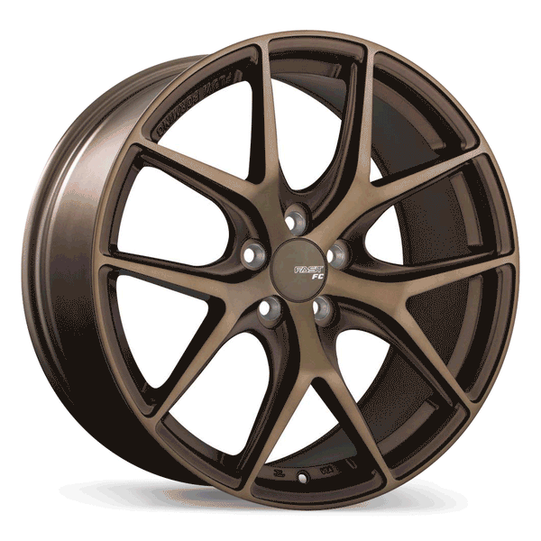 FAST FC04 MATTE BRONZE WHEELS | 18X8 | 5X120 | OFFSET: 40MM | CB: 72.6MM
