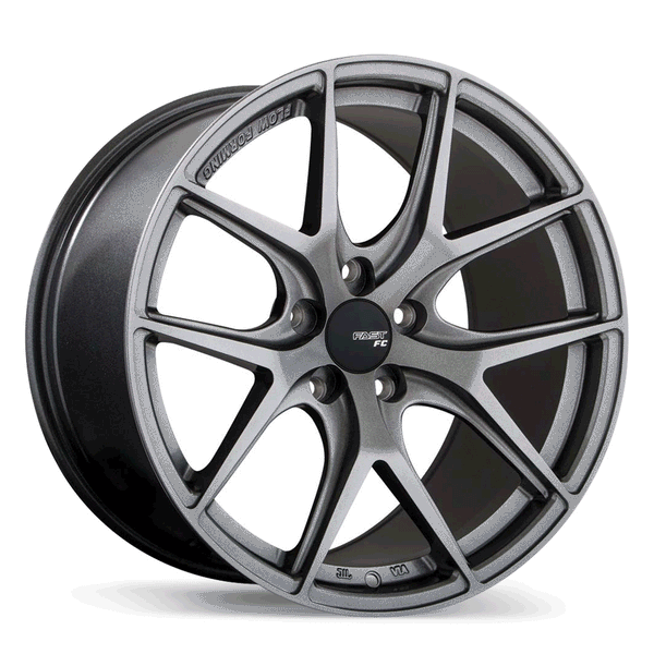 FAST FC04 TITANIUM WHEELS | 19X9.5 | 5X114.3 | OFFSET: 35MM | CB: 72.6MM
