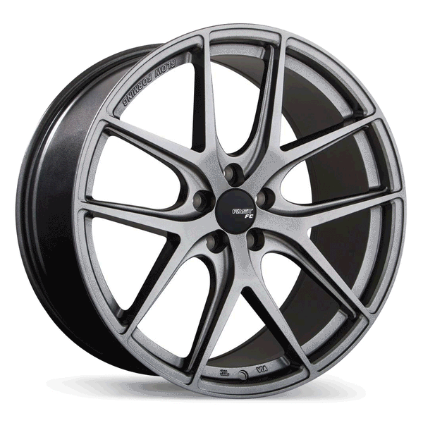FAST FC04 TITANIUM WHEELS | 19X8.5 | 5X114.3 | OFFSET: 45MM | CB: 72.6MM