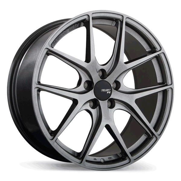 FAST FC04 TITANIUM WHEELS | 17X8 | 5X114.3 | OFFSET: 45MM | CB: 72.6MM