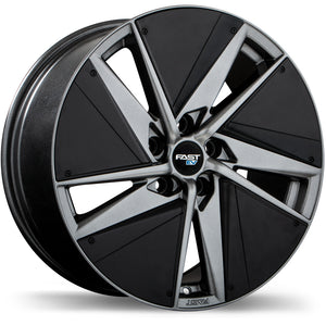 FAST EV01(+) TITANIUM WHEELS | 19X8.5 | 5X120 | OFFSET: 37MM | CB: 64.1MM