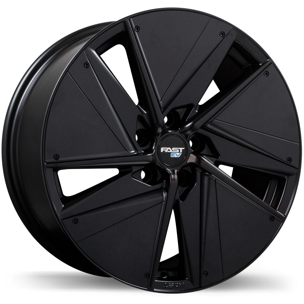 FAST EV01(+) SATIN BLACK WHEELS | 20X8.5 | 5X114.3 | OFFSET: 48MM | CB: 67.1MM