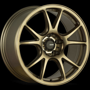 KONIG FREEFORM RADIUM BRONZE WHEELS | 18X9.5 | 5X100 | OFFSET: 38MM | CB: 73.1MM