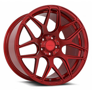 MRR FS1 CANDY RED WHEELS | 19X11 | 5X120 | OFFSET: 20MM | CB: 72.6MM