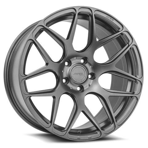 MRR FS1 MATTE GUNMETAL WHEELS | 20X9.5 | 5X120 | OFFSET: 35MM | CB: 72.6MM