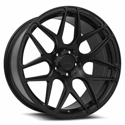 MRR FS1 MATTE BLACK WHEELS | 20X8.5 | 5X120 | OFFSET: 20MM | CB: 72.6MM