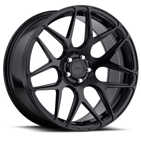 MRR FS1 GLOSS BLACK WHEELS | 20X9.5 | 5X120 | OFFSET: 20MM | CB: 72.6MM