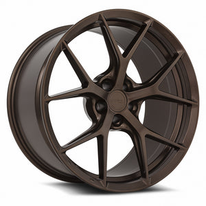 MRR FS6 GLOSS BRONZE WHEELS | 20X10.5 | 5X120 | OFFSET: 20MM | CB: 72.6MM