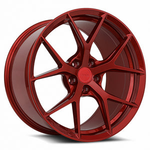 MRR FS6 CANDY RED WHEELS | 20X11 | 5X112 | OFFSET: 35MM | CB: 66.6MM