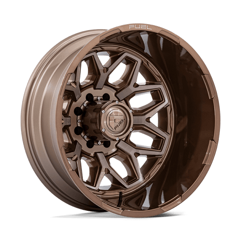 FUEL D876 FLUX DUALLY PLATINUM BRONZE WHEELS | 22X8.25 | 8X170 | OFFSET: -227MM | CB: 125.1MM
