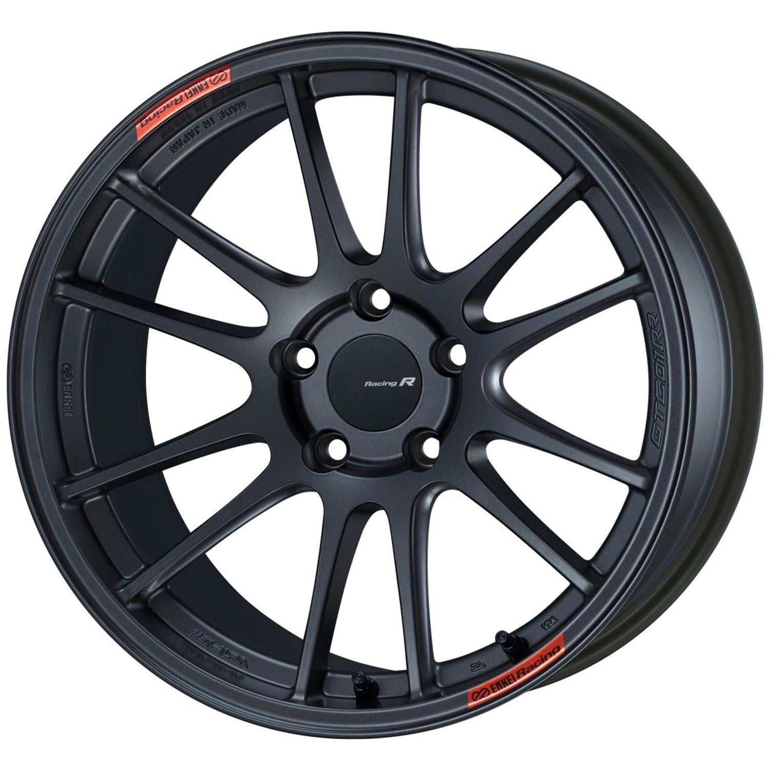 ENKEI GTC01RR MATTE GUNMETAL WHEELS | 18X11 | 5X114.3 | OFFSET: 16MM | CB: 75MM