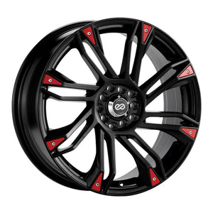 ENKEI GW8 MATTE BLACK WHEELS | 18X7.5 | 4X100/4X114.3 | OFFSET: 42MM | CB: 72.6MM