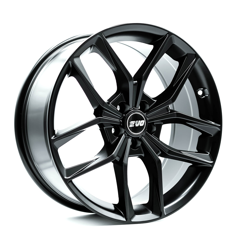 OE PLUS EVO MATTE BLACK WHEELS | 16X6.5 | 5X114.3 | OFFSET: 45MM | CB: 60.1MM