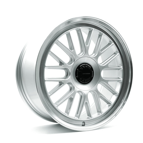 SUPERSPEED RF01 NEO MACHINED LIP SILVER WHEELS | 18X8.5 | 5X100 | OFFSET: 35MM | CB: 73.1MM