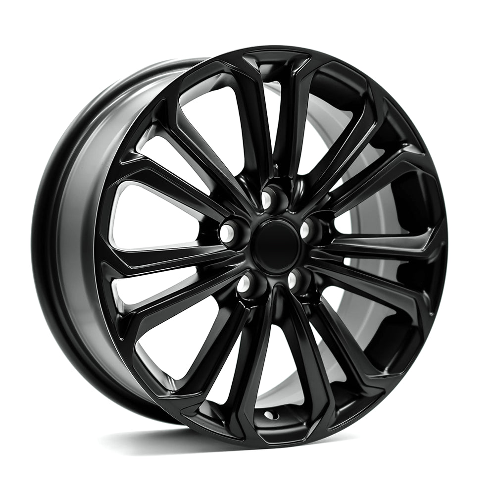 OE PLUS TC01 MATTE BLACK WHEELS | 16X6.5 | 5X100 | OFFSET: 40MM | CB: 54.1MM