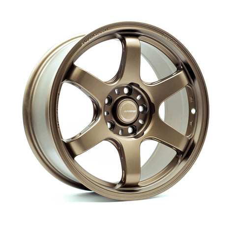 SUPERSPEED RF06RR SATIN BRONZE WHEELS | 18X8.5 | 5X100 | OFFSET: 40MM | CB: 73.1MM