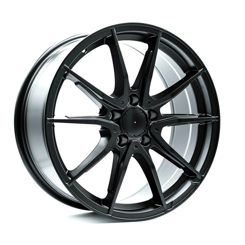 OE PLUS MB1 MATTE BLACK WHEELS | 18X8 | 5X112 | OFFSET: 33MM | CB: 66.6MM