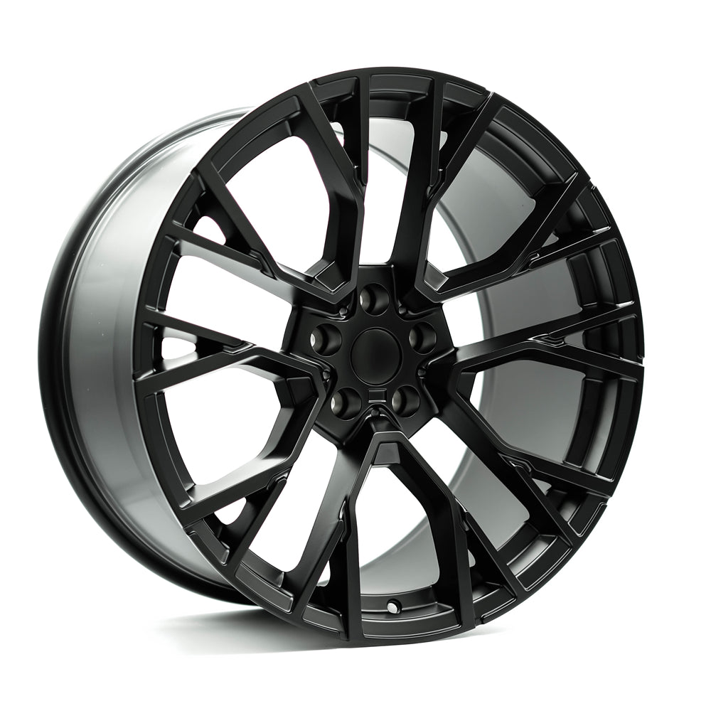OE PLUS BMX6 MATTE BLACK WHEELS | 21X9.5 | 5X112 | OFFSET: 35MM | CB: 66.6MM