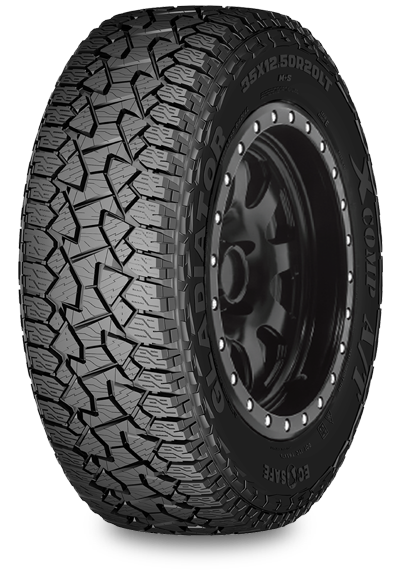 LT 35X12.50R17 123Q LRE GLADIATOR X-COMP AT ALL-WEATHER TIRES (M+S + SNOWFLAKE)