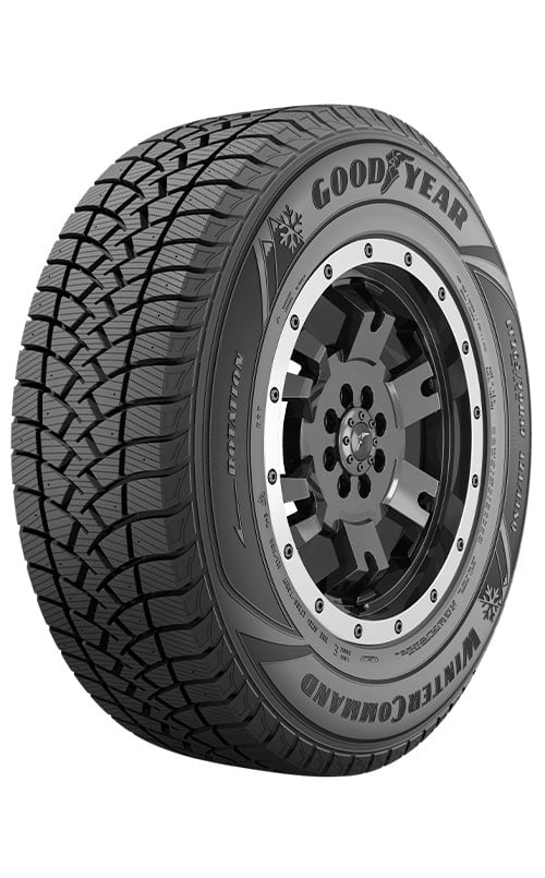 225/50R18 XL 99T GOODYEAR WINTERCOMMAND WINTER TIRES (M+S + SNOWFLAKE)