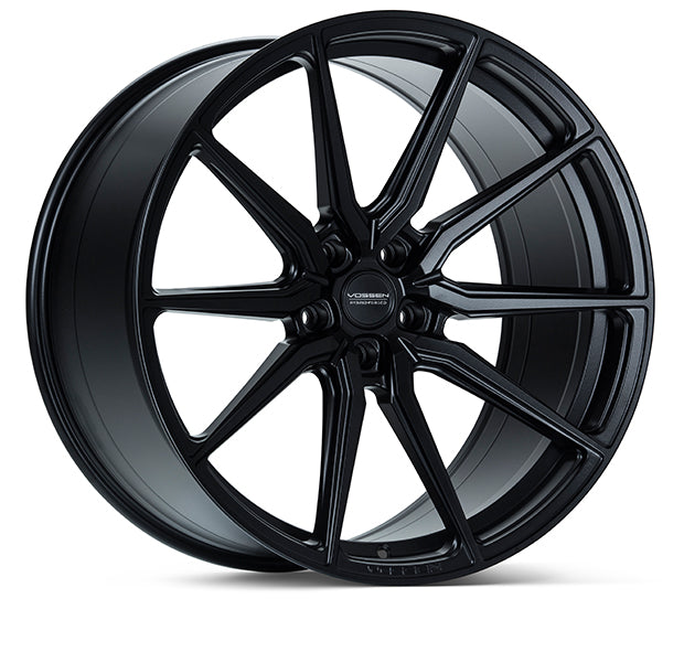 VOSSEN HF3 SATIN BLACK WHEELS | 24X10 | 5X120 | OFFSET: 32MM | CB: 72.56MM