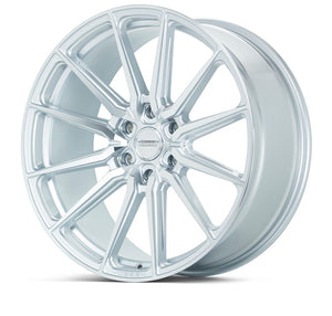 VOSSEN HF6-1 SILVER WITH POLISHED SPOKE FACES WHEELS | 24X10 | 6X139.7 | OFFSET: 25MM | CB: 106.1MM