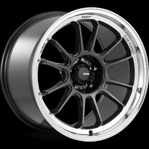 KONIG HYPERGRAM METALLIC CARBON WITH MACHINED LIP WHEELS | 16X8 | 4X100 | OFFSET: 38MM | CB: 73.1MM