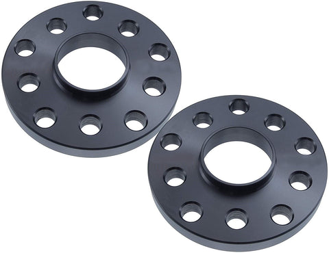 12X PIECE KIT - 2X 10MM SPACER | 5X100/5X112 | CB: 57.1MM + 10X RADIAL SEAT 40MM LENGTH 14X1.5 THREAD PITCH CHROME BOLTS (2X SPACERS + 10 BOLTS)