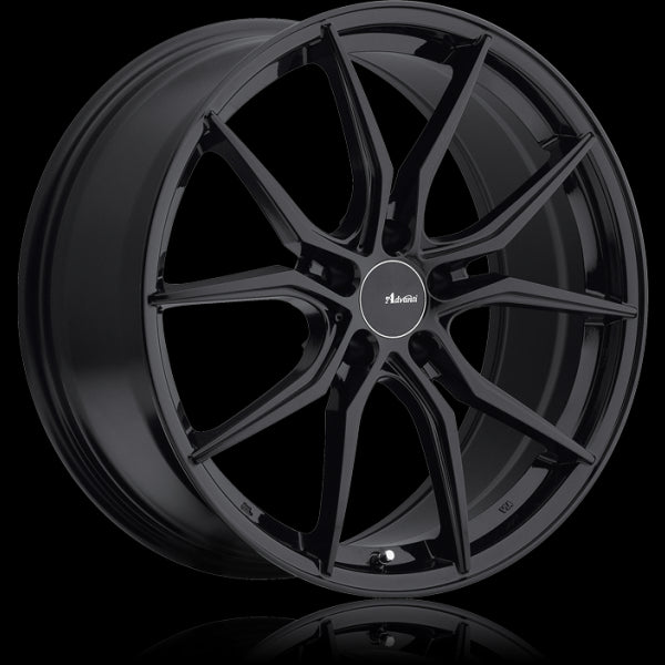 ADVANTI RACING HYBRIS GLOSS BLACK WHEELS | 18X8 | 5X114.3 | OFFSET: 35MM | CB: 73.1MM