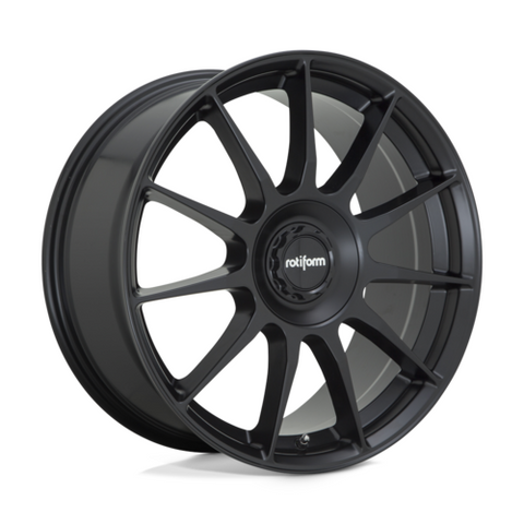 ROTIFORM DTM SATIN BLACK WHEELS | 20X8.5 | 5X112/5X120 | OFFSET: 35MM | CB: 72.5MM