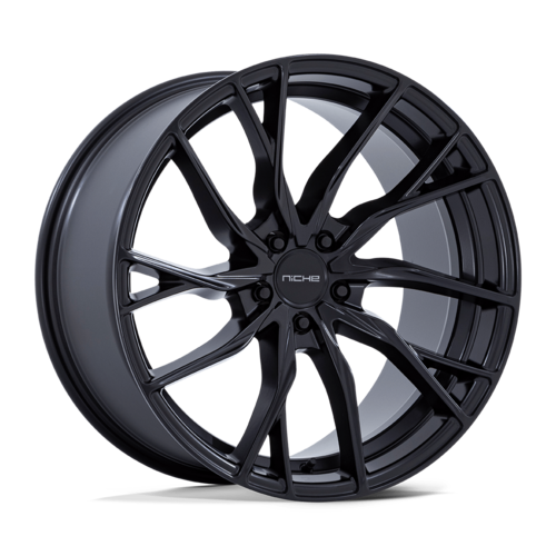 NICHE NOVARA MATTE BLACK WHEELS | 20X9 | 5X112 | OFFSET: 35MM | CB: 66.56MM