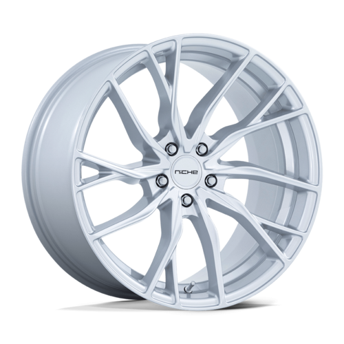 NICHE NOVARA SILVER WHEELS | 20X9 | 5X112 | OFFSET: 42MM | CB: 66.56MM