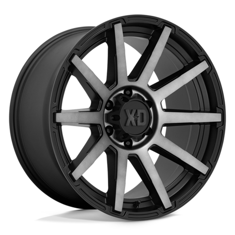 XD XD847 OUTBREAK SATIN BLACK W/GRAY TINT WHEELS | 22X10 | 6X139.7 | OFFSET: -18MM | CB: 106.25MM