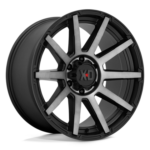 XD XD847 OUTBREAK SATIN BLACK W/GRAY TINT WHEELS | 22X10 | 6X139.7 | OFFSET: 12MM | CB: 106.25MM