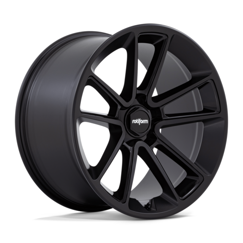 ROTIFORM BTL MATTE BLACK WITH BLACK CAP WHEELS | 21X9 | 5X112 | OFFSET: 27MM | CB: 66.56MM