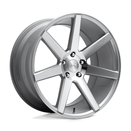 NICHE VERONA GLOSS SILVER MACHINED WHEELS | 19X9.5 | 5X112 | OFFSET: 35MM | CB: 66.56MM