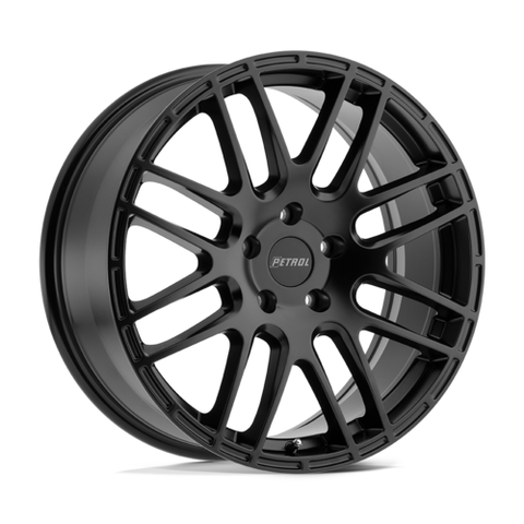 PETROL P6A MATTE BLACK WHEELS | 17X7.5 | 5X114.3 | OFFSET: 40MM | CB: 76.1MM