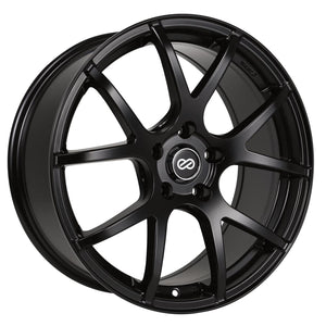 ENKEI M52 MATTE BLACK WHEELS | 18X8 | 5X112 | OFFSET: 45MM | CB: 72.6MM