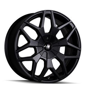 MAZZI 367 PROFILE MATTE BLACK WHEELS | 20X8.5 | 5X115/5X120 | OFFSET: 18MM | CB: 74.1MM