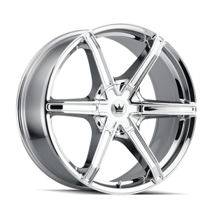 MAZZI 371 STILTS CHROME WHEELS | 24X9.5 | 6X135/6X139.7 | OFFSET: 30MM | CB: 106MM