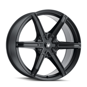 MAZZI 371 STILTS MATTE BLACK WHEELS | 20X8.5 | 6X135/6X139.7 | OFFSET: 30MM | CB: 106MM