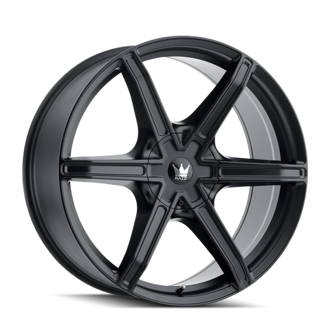 MAZZI 371 STILTS MATTE BLACK WHEELS | 18X8 | 5X110/5X127 | OFFSET: 30MM | CB: 71.5MM