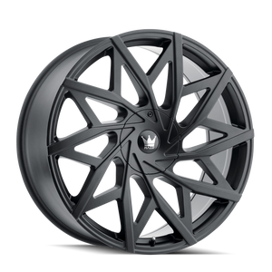 MAZZI 372 BIG EASY MATTE BLACK WHEELS | 18X8 | 5X112/5X120 | OFFSET: 35MM | CB: 74.1MM