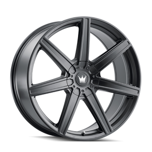 MAZZI 376 LAGUNA MATTE BLACK WHEELS | 20X8.5 | 5X108/5X114.3 | OFFSET: 35MM | CB: 72.6MM