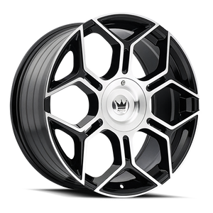 MAZZI 379 LIBRA GLOSS BLACK MACHINED WHEELS | 20X8.5 | 5X108/5X114.3 | OFFSET: 35MM | CB: 72.6MM