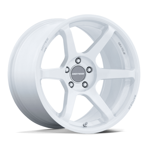 MOTEGI MR160 BATTLE VI MATSURI WHITE PEARL WHEELS | 18X9.5 | 5X114.3 | OFFSET: 35MM | CB: 72.56MM