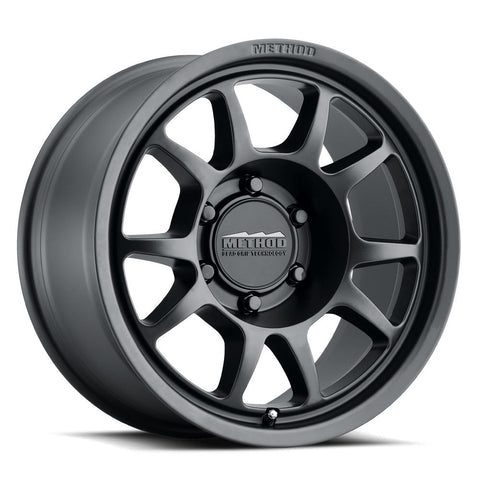 METHOD RACE MR702 BEAD GRIP MATTE BLACK WHEELS | 17X8.5 | 5X127 | OFFSET: 0MM | CB: 71.5MM